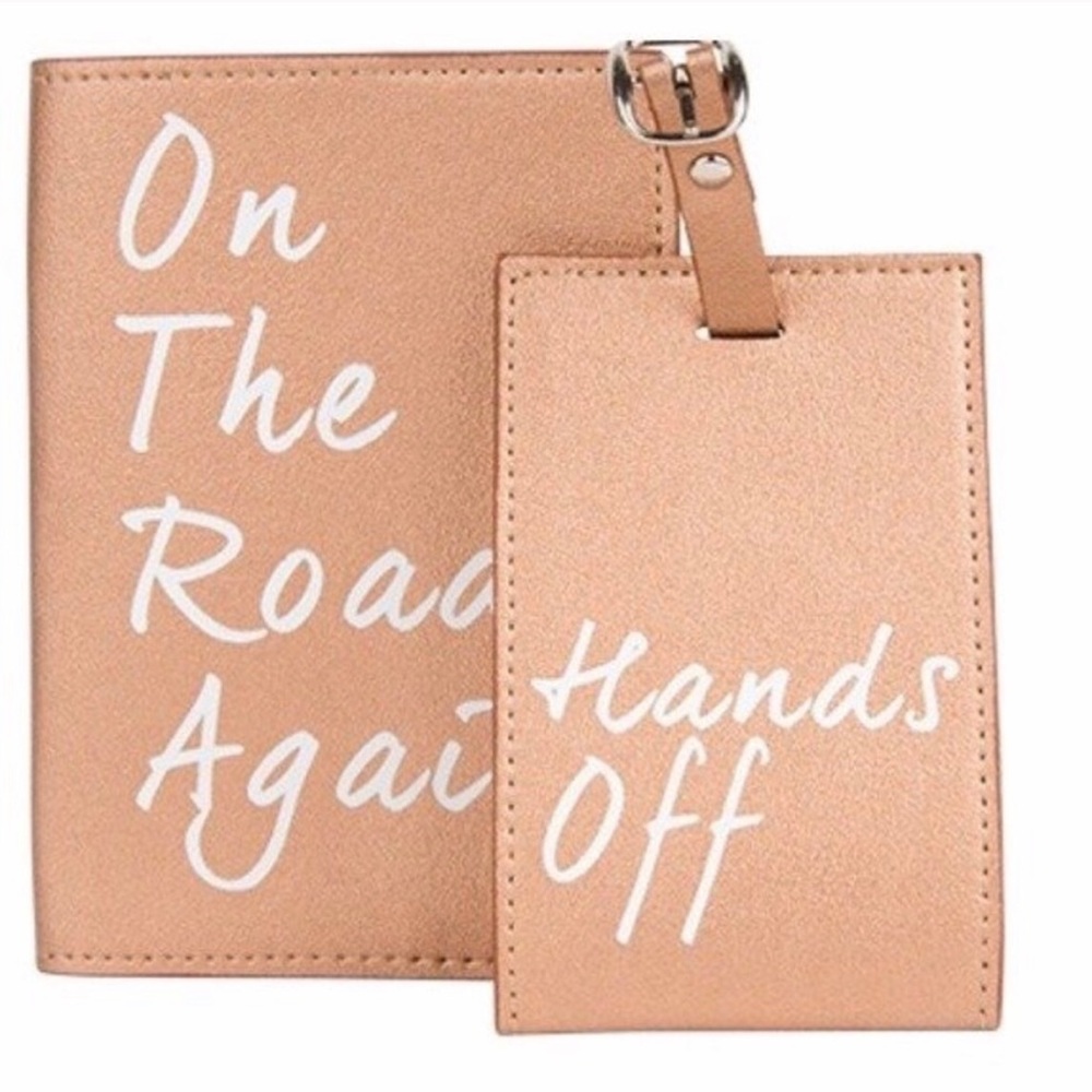 On The Road Again Passport Wallet & Luggage Tag
